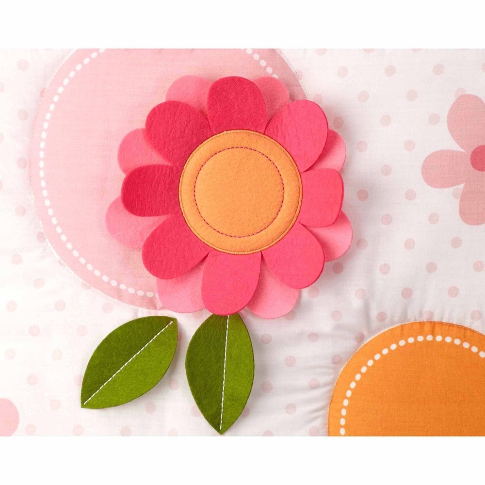 Disney Baby Minnie Mouse Petals Perfect 9-pc. Crib Bedding Set - Picture 4 of 16